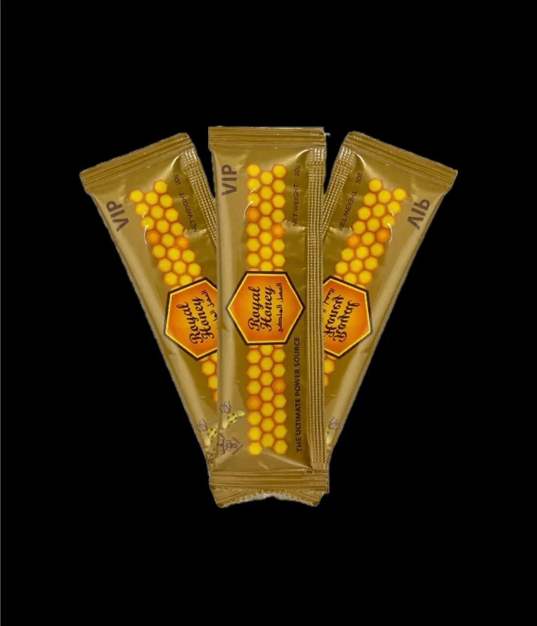 3 Sticks de VIP Honey